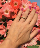 1.3ct Engagement Ring Round Diamond Solitaire with Accent 14k Yellow Gold Finish