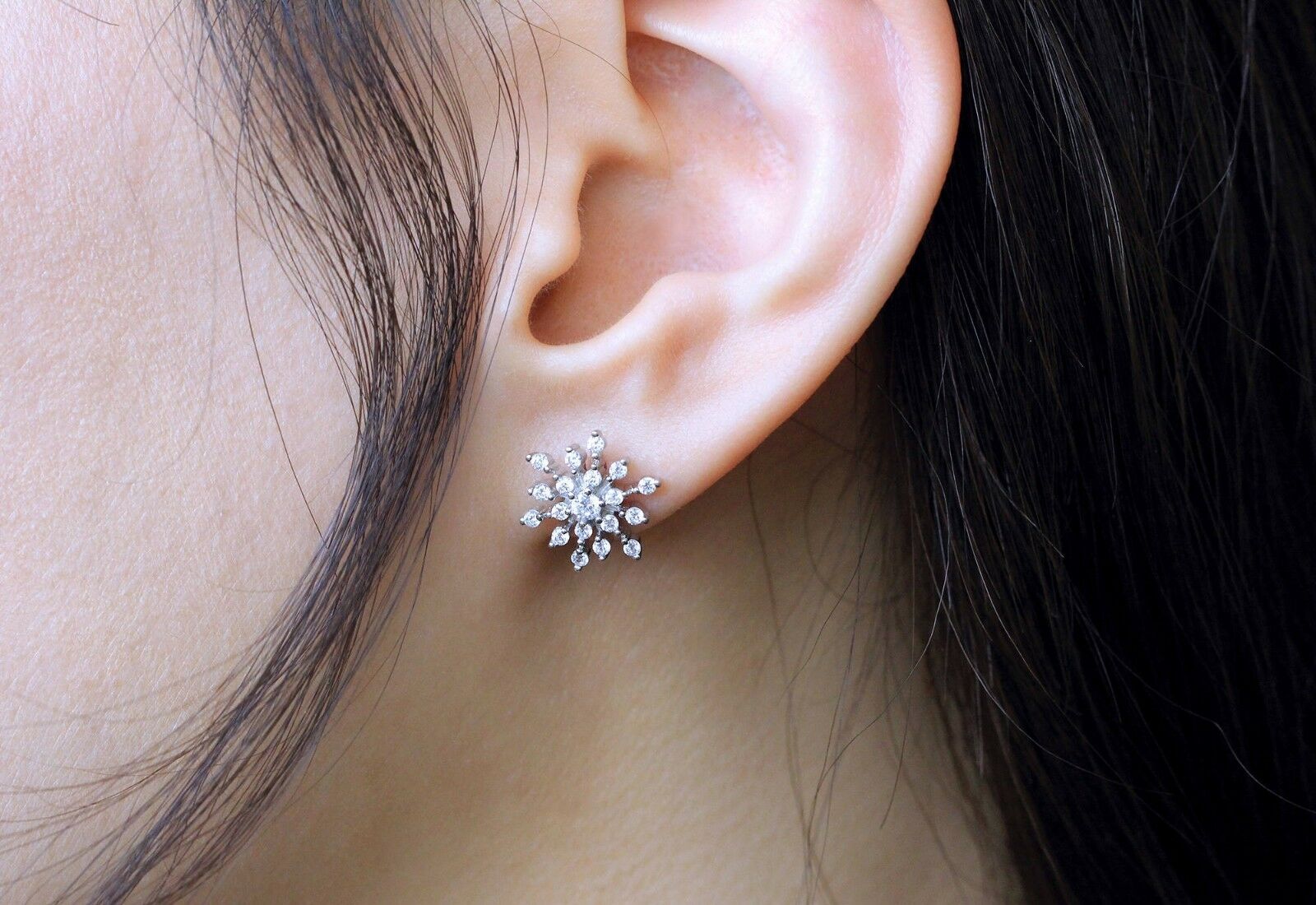 Sparkling Snowflake Earrings - Perfect Gift for Any Occasion | Belle Fever  – BELLE FEVER
