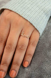 0.45ct Round Cut Diamond Engagement Ring Love Word Design 14k Yellow Gold Finish