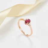1ct Oval Cut Pink Ruby Engagement Ring Pear Accent Trilogy 14k Rose Gold Finish