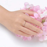 1ct Round Cut VVS1 Diamond Wedding Band Half Eternity Women 14k Rose Gold Finish