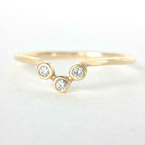 1.2ct Round Cut Blue Tanzanite Engagement Ring Bridal Set 14k Yellow Gold Finish