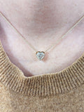 1ct Round Simulated Pink Ruby Sunshine Pendant with Chain 14k Rose Gold Plated
