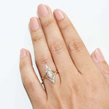 2ct Marquise Yellow Sapphire Split Band Crown Art Deco Ring 14k Yellow Gold Over