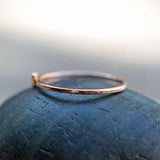 Elegant Alphabet Engagement Ring in Lower Case 14k White Rose Yellow Gold Finish