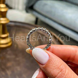 0.5ct Round Cut Moissanite Anniversary Women Wedding Band 14k White Gold Plated