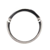 1.2ct Emerald Cut VVS1D Diamond Wedding Band Half Eternity 14k White Gold Finish