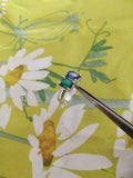 2ct Engagement Ring Emerald Cut Sapphire Two Stone Solitaire 14k White Gold Over