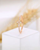 0.5ct Round Cut Moissanite Solitaire with Accents Ring 14k Yellow Gold Plated