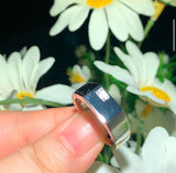 0.2ct Baguette Cut Simulated Diamond Solitaire Men's Ring 14k White Gold Plated