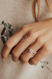 0.3ct Cushion Simulated Diamond Solitaire Engagement Ring 14k Yellow Gold Plated