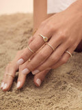 0.25ct Wedding Ring Band Round Cut Diamond Minimalist 14k Yellow Gold Finish