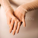 0.2ct Baguette Simulated Diamond Minimalist Wedding Band 14k Yellow Gold Plated