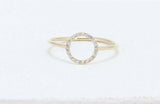0.3ct Round Cut VVS1 D Diamond Promise Engagement Ring 14k Yellow Gold Finish