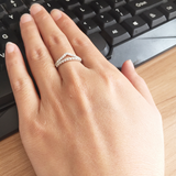 1.5ct Round Cut Diamond Engagement Ring 14k White Gold Finish Wedding Bridal Set