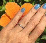 0.6ct Wedding Band Round Cut Diamond Half Eternity Design 14k White Gold Finish