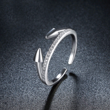 1.2ct Round Cut Diamond Engagement Ring 18k White Gold Finish Stackable Promise