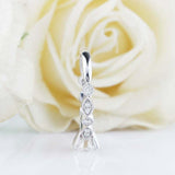 2ct Round Diamond Engagement Ring Milgrain Accent Solitaire 14k White Gold Over