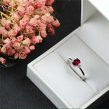 1ct Oval Cut Pink Ruby Engagement Ring Minimalist Trilogy 14k White Gold Finish