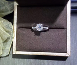 2ct Round Cut Diamond Engagement Ring 14k White Gold Finish Halo Solitaire Women