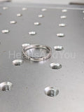 0.3ct Round Black Simulated Diamond Vintage-Inspired Band 14k White Gold Plated