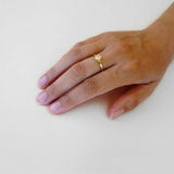 0.5ct Round Cut VVS1D Diamond Engagement Ring Solitaire 14k Yellow Gold Finish